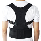 Adjustable Magnetic Posture Corrector Corset Back Men Body Shaper Brace Back Shoulder Belt Lumbar Support