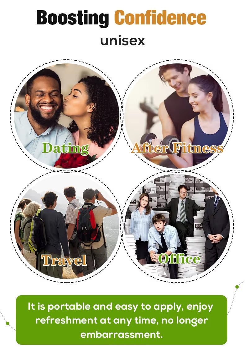 Herbal Deodorant Antiperspirant Stick Body Glide Natural Vegan Sandal Amber Sweat Odor Balm Deodorant Stick