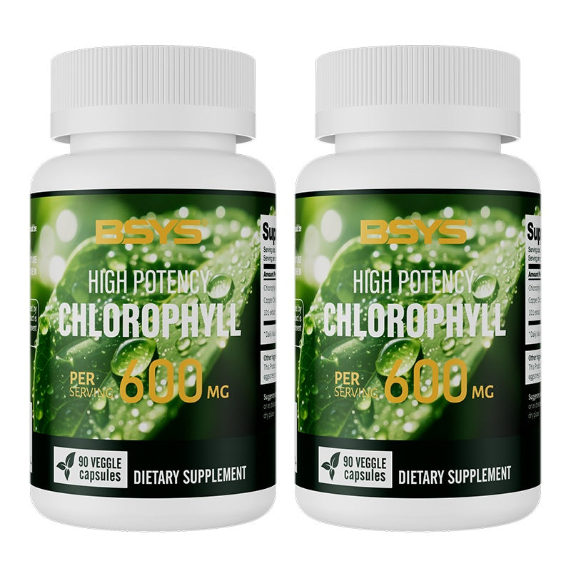 BSYS Chlorophyll Capsules  Fat Metabolism Support Aid Blood Purification & Detox Boost  Digestive Health & Constipation Relief Helper  Immune System Enhancement  Daily Detox & Wellness Supplemen