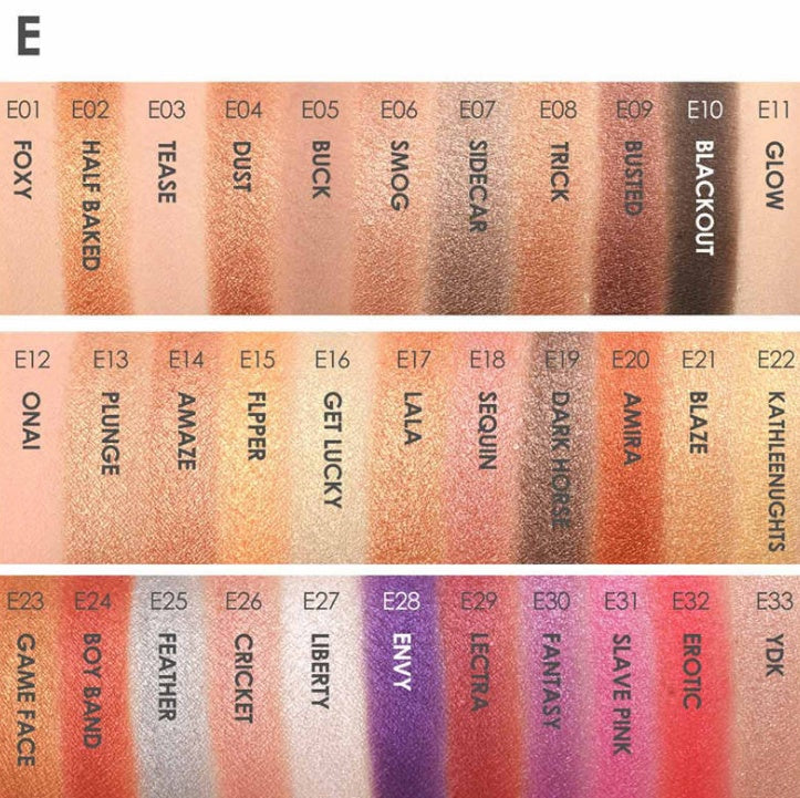 Focallure Matte Nude Eyeshadow MIX 2