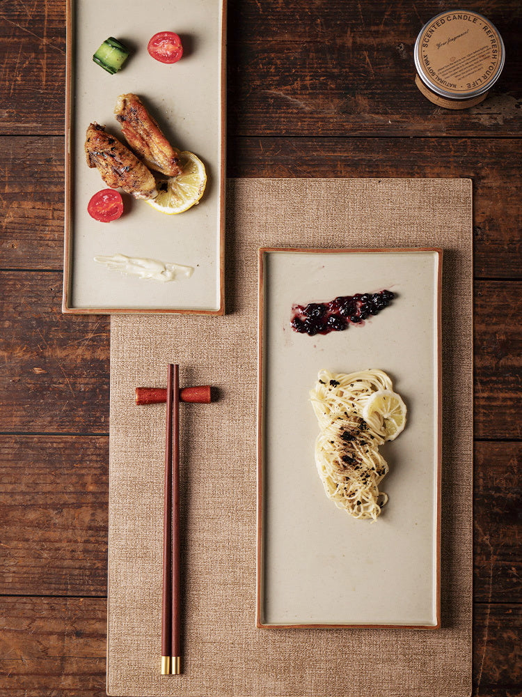 Household Sashimi Plate Length Dishware