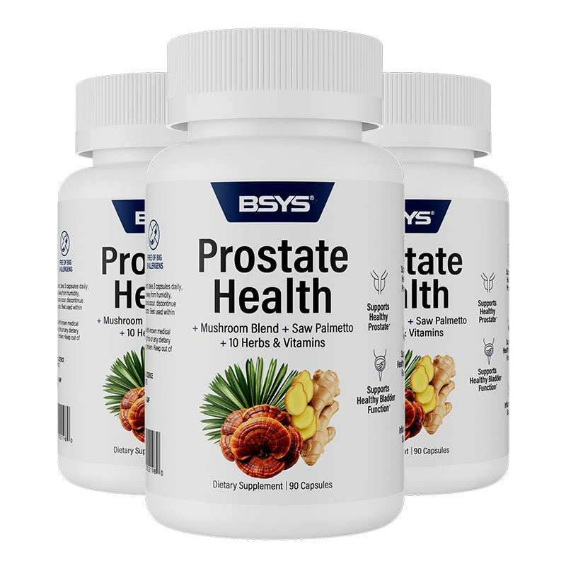 BSYS Prostate Health Capsules Urinary & Bladder Wellness Support  Anti-Inflammatory Balance  Antioxidant Protection  Immune Health Aid  Men's Prostate Care Formula