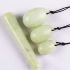 Postpartum Repair Massage Ball Natural Stone Jade 4 PCs Set