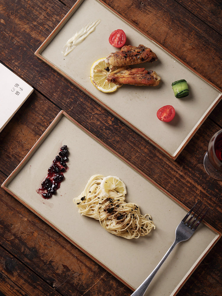 Household Sashimi Plate Length Dishware