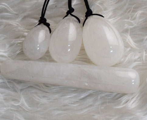 Postpartum Repair Massage Ball Natural Stone Jade 4 PCs Set