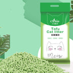 Tofu Cat Litter Low Dust Fast Clumping Deodorization