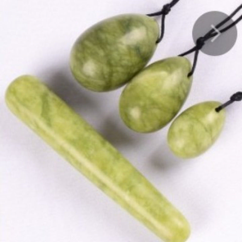 Postpartum Repair Massage Ball Natural Stone Jade 4 PCs Set