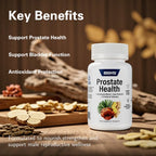 BSYS Prostate Health Capsules Urinary & Bladder Wellness Support  Anti-Inflammatory Balance  Antioxidant Protection  Immune Health Aid  Men's Prostate Care Formula