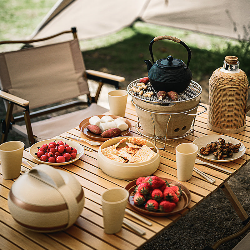 Portable Dishware Set And Tableware