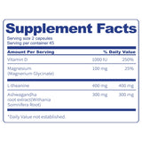 BSYS Magnesium Supplements Sleep & Anxiety Relief Aid  Muscle Relaxation Support  Heart Health & Blood Sugar Balance Formula  Cognitive Function Enhancement  Nighttime Wellness Supplement